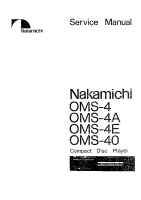 Nakamichi OMS-40-Service-Manual 